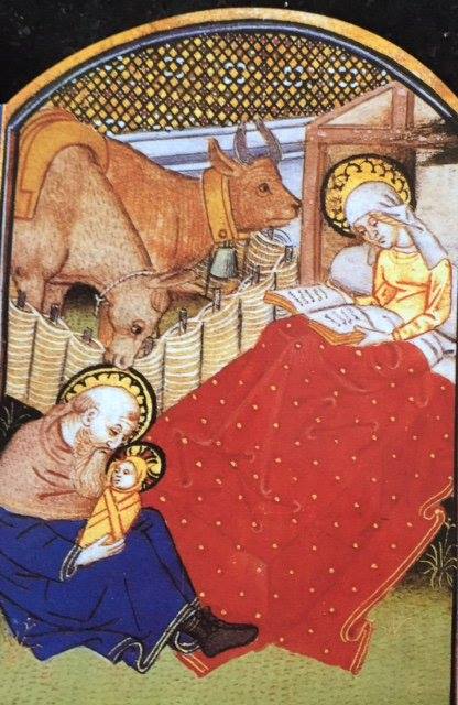 Book of Hours Mary Reading