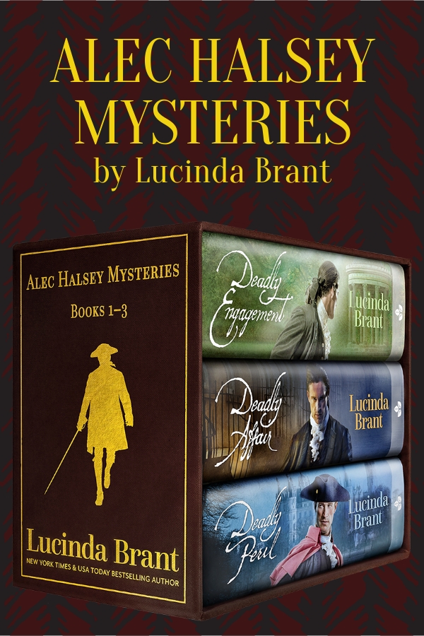 REVIEW of Alec Halsey Mysteries (#1-3) by Lucinda&nbsp;Brant